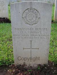 Dar Es Salaam War Cemetery - Harvey, H S